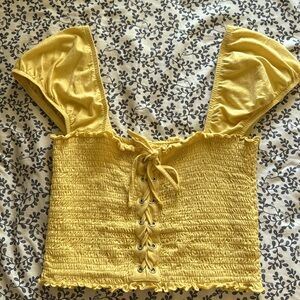 Pacsun- yellow top